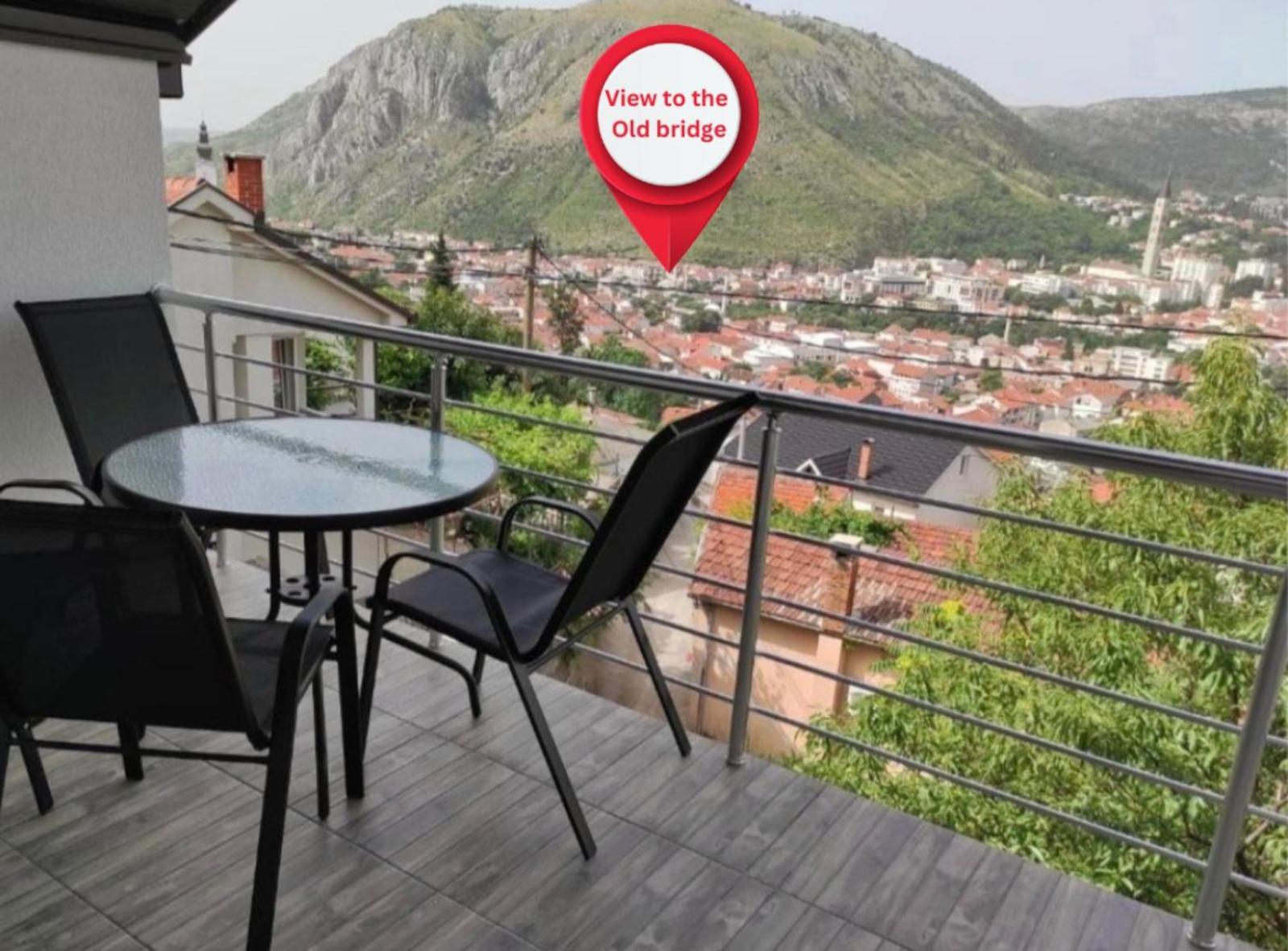View Of The City - Studio Apartment Mostar Exterior photo